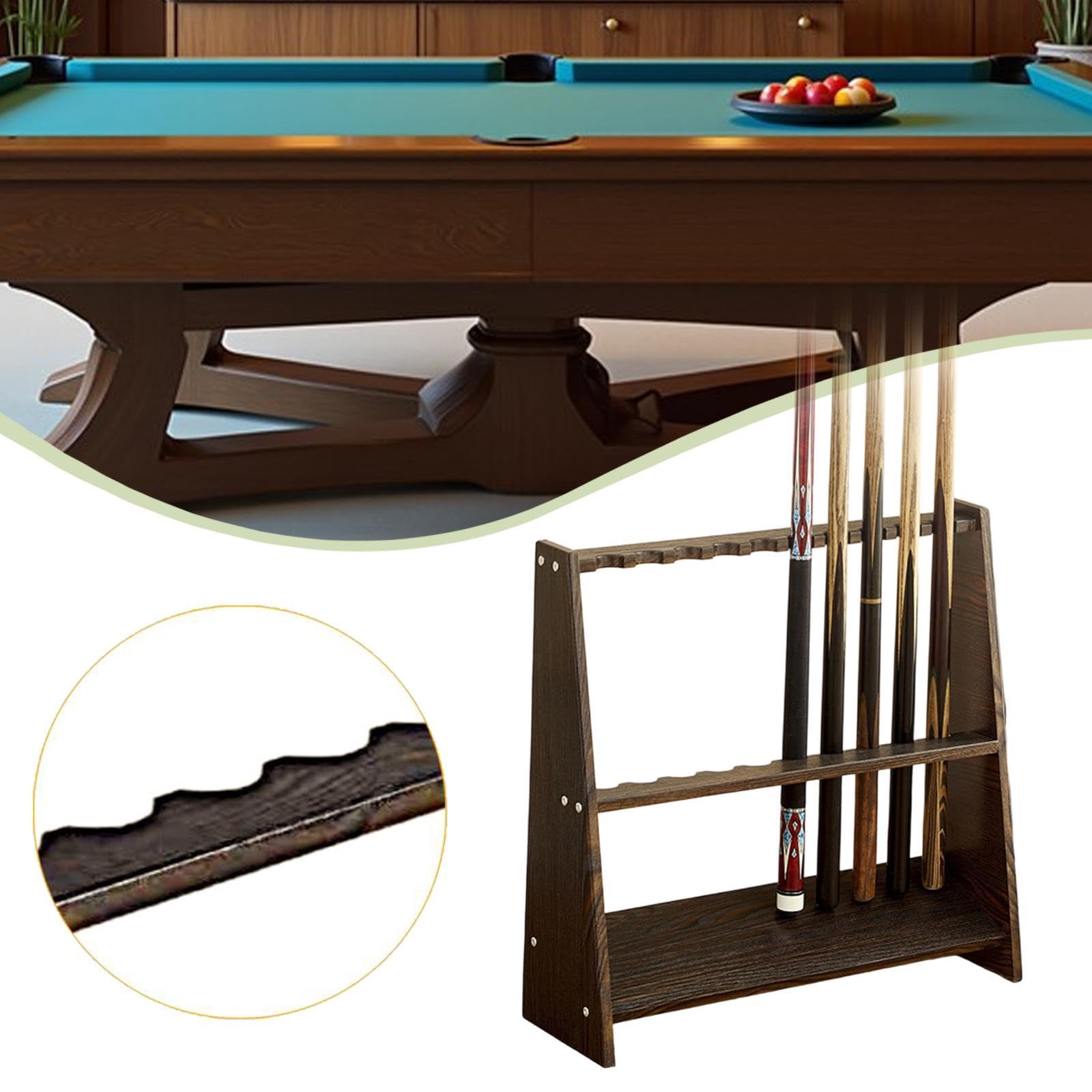 Rastrelliera Biliardo 10 Slot Design Stabile