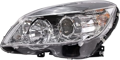 Miniatura 5 de 1A Auto Juego de faros compatibles con Mercedes-Benz C300 C350 C63 AMG 2008-2011