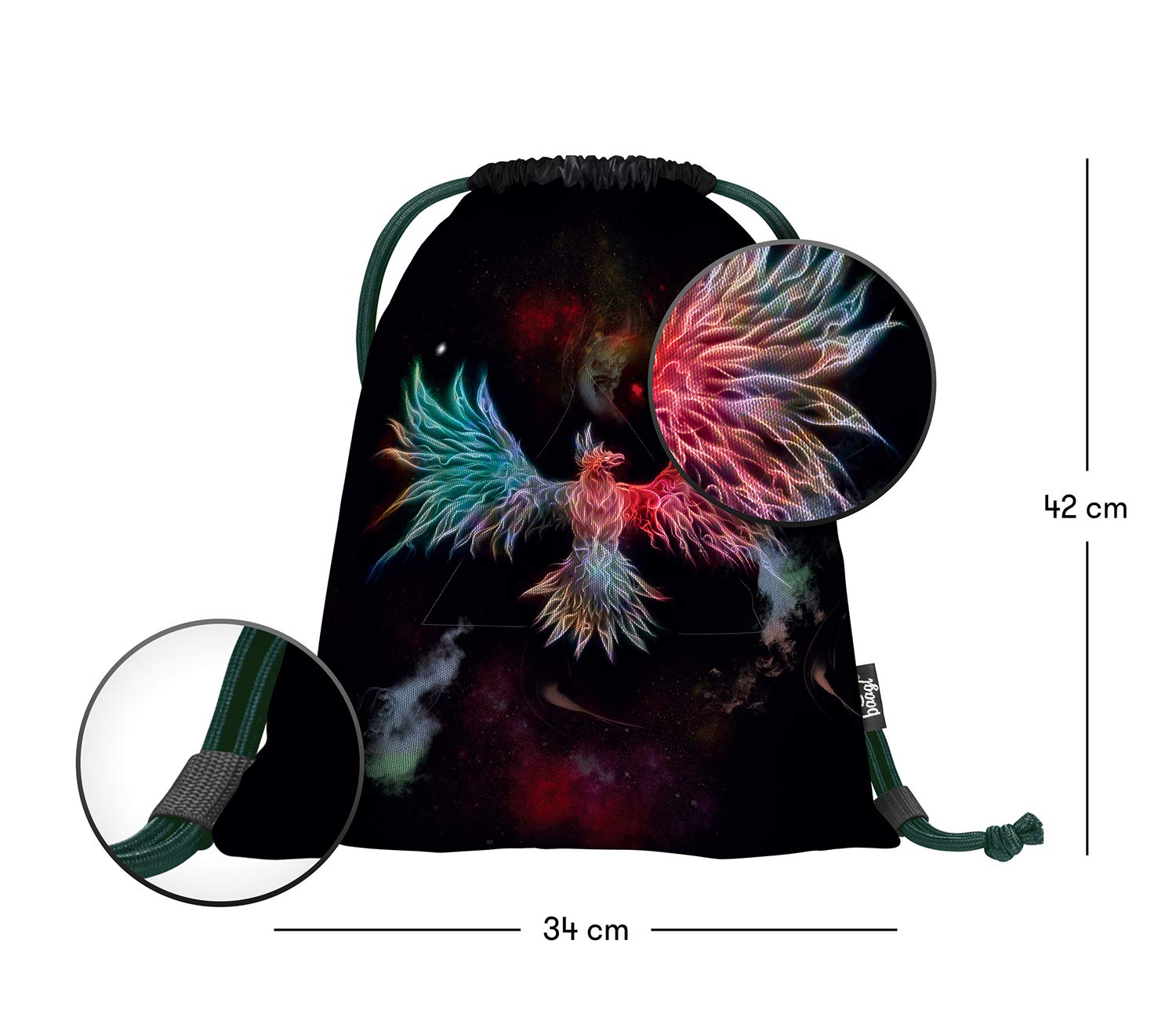 Mochila escolar para niños y niñas, juego de 3 piezas, mochila escolar Zippy a partir de 1ª clase, mochila escolar con correa para el pecho