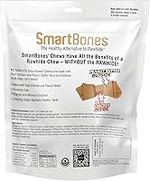 Vista 2 de SmartBones Masticables Pequeños, Premia a tu perro con un masticable sin piel cruda hecho con carne real y verduras
