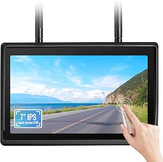 7" IPS Monitor with Suction Cup Bracket and A-Shaped Bracket – Compatible with Models: AH7,AH7-2,AH7-3,AH7-4,AT3,AT4 (AH7M)