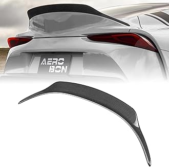 AeroBon Real Carbon Fiber Trunk Spoiler Compatible with 2020-2026 Toyota GR Supra A90 A91 Rear Spoiler (OE Style)