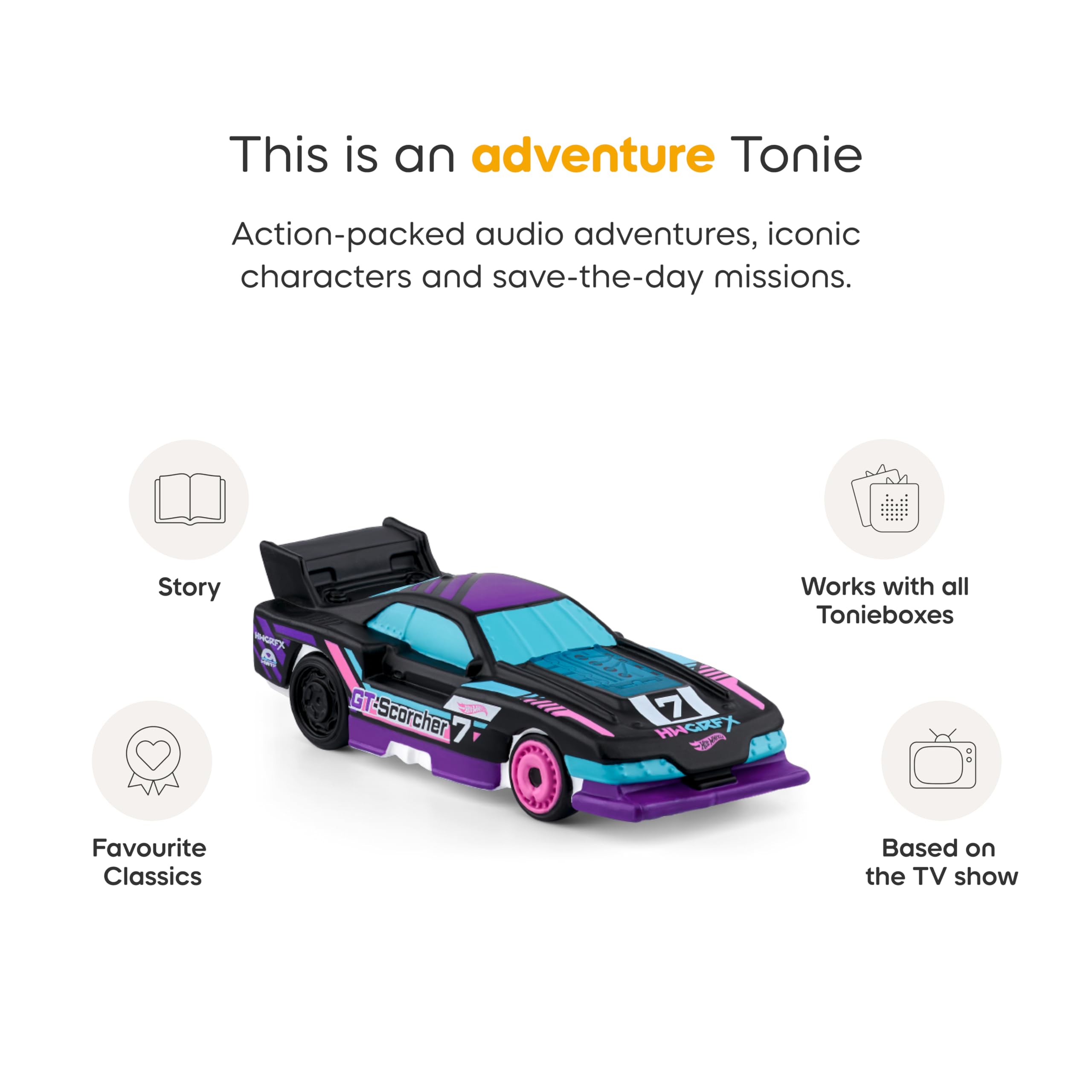 TONIES Hot Wheels Audio Classic Tonie Character, 60.66 cc - Image 2