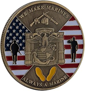 HARPIMER Veterans Coin USMC Veteran Military Coin Marine Corps US MCRD Military Challenge Coin Gift Collection