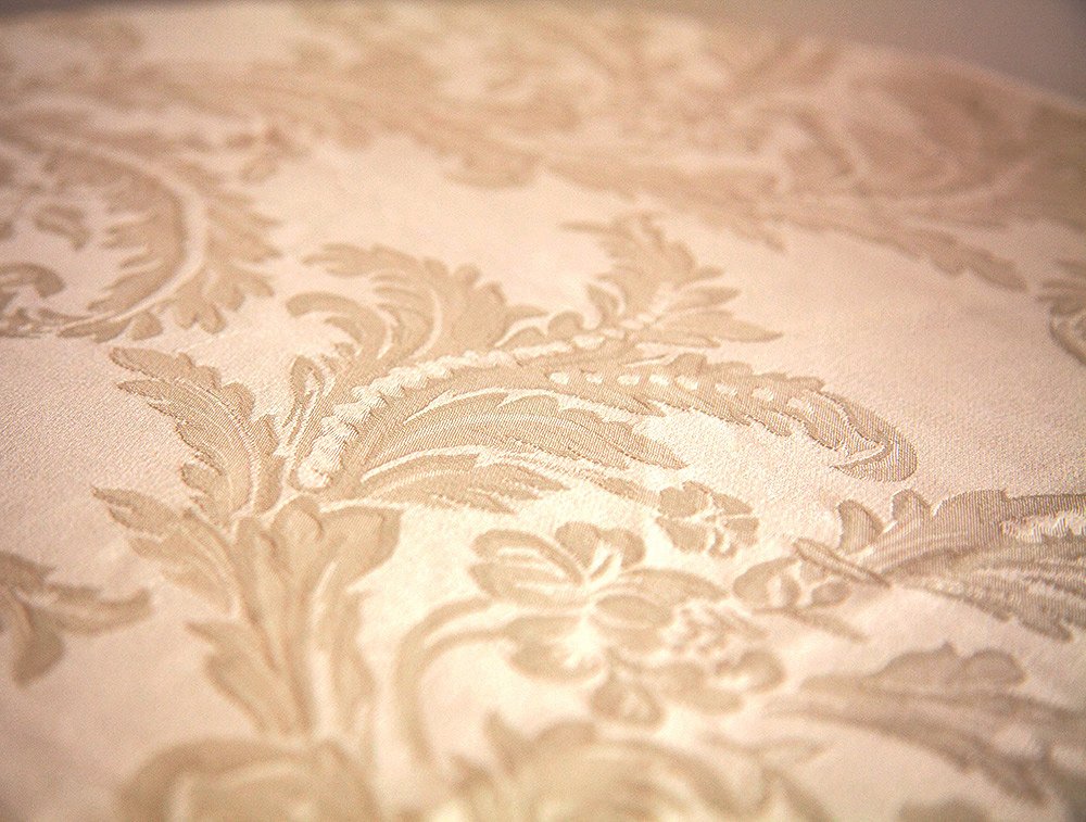 Decor Essentials Gold Damask Tablecloth Table Linen Wedding Events Parties Decorations (, 90" X 90" Square)