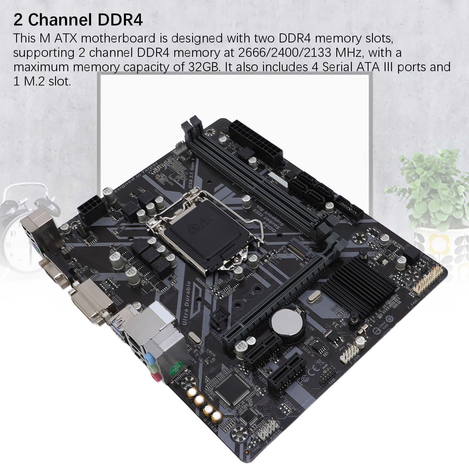 Amazon.com: H310M D2VX SI 2.0 Motherboard M ATX, LGA 1151, 2