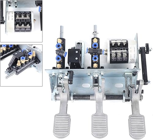 Miniatura 4 de Futchoy Máquina cambiadora de neumáticos marco de neumáticos herramienta de pedales máquina cambiadora de neumáticos marco de aleación 3 pedales