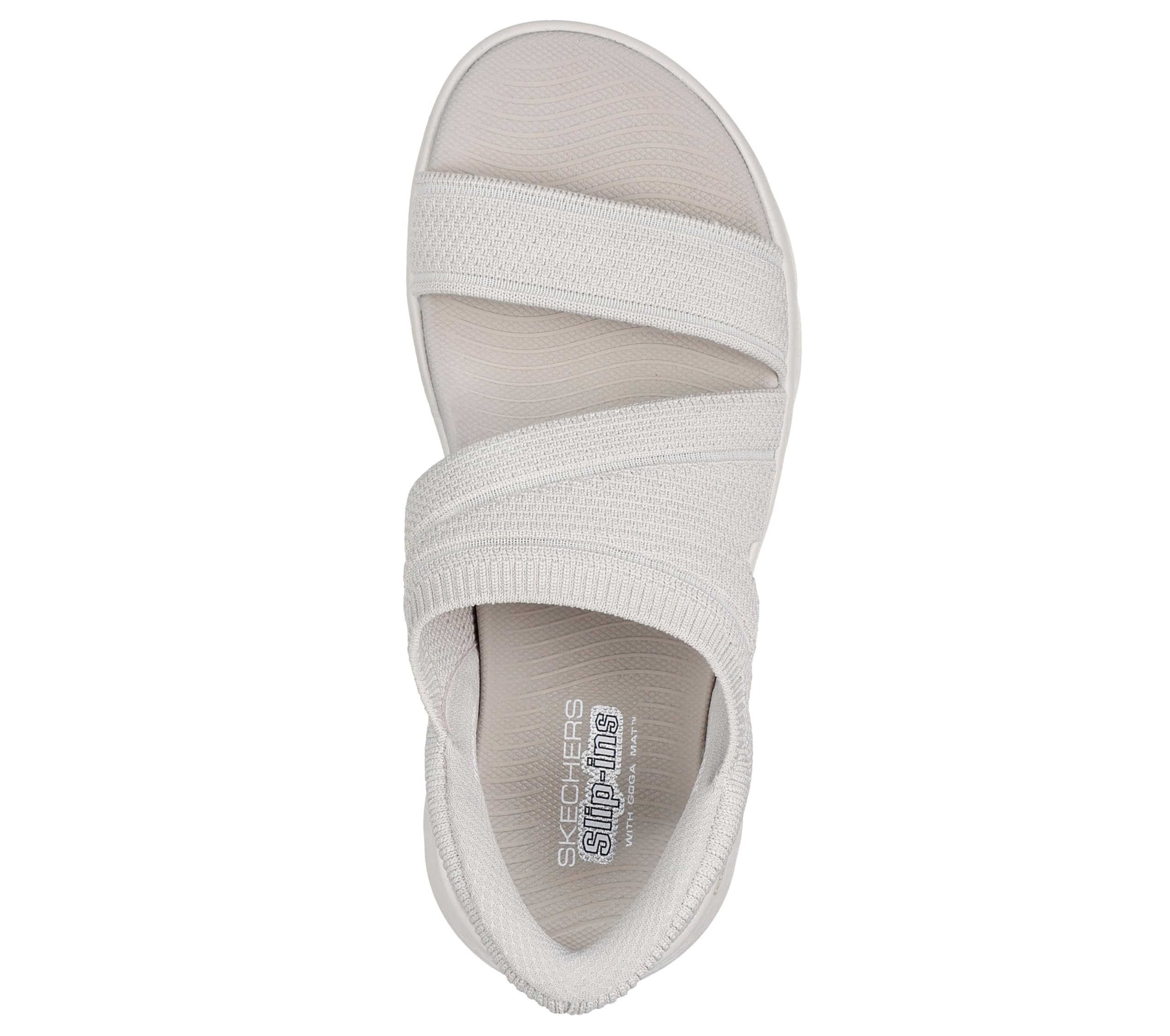 Skechers Go Walk Flex Sandały Damskie, Beżowy, 40 EU