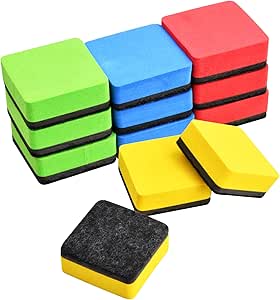 24 Gomnes Magnétiques Numérotées Pour Tableau Blanc — Idéal Pour La Classe Ou Le Bureau !