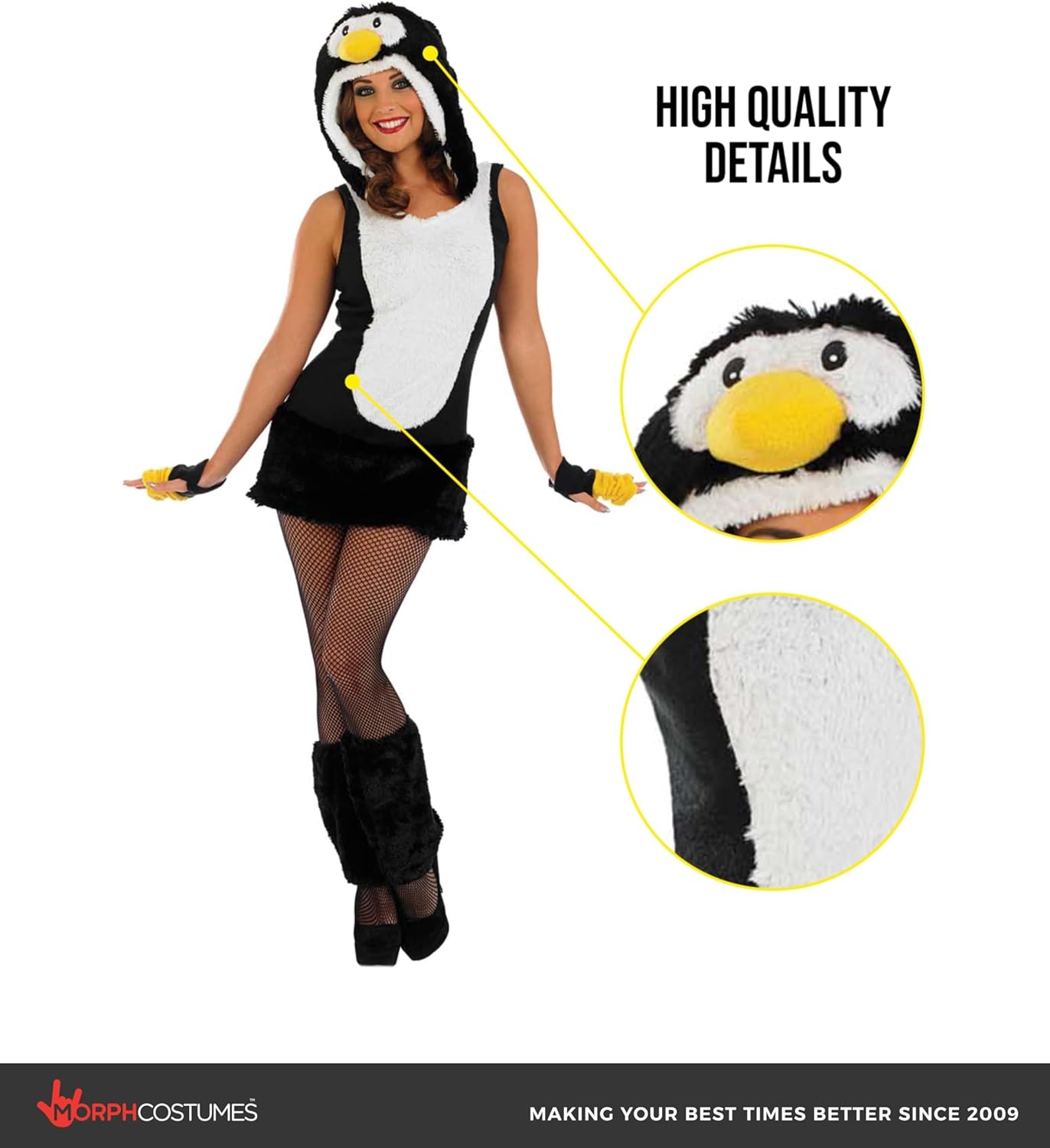 fun shack Female Penguin Costume, Womens Penguin Costumes, Pinguino Costume, Christmas Costumes For Women