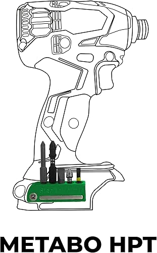 Miniatura 2 de StealthMounts Metabo HPT Soporte magnético para brocas  Organizador de brocas  Soporte perfecto para brocas e impactos Metabo HPT (paquete de 2)