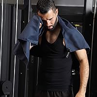 Vista 8 de Toalla de microfibra Rainleaf perfecta para viajes y gimnasio y camping. Secado rápido - Super absorbente - Ultra compacta - Liviana. Adecuada