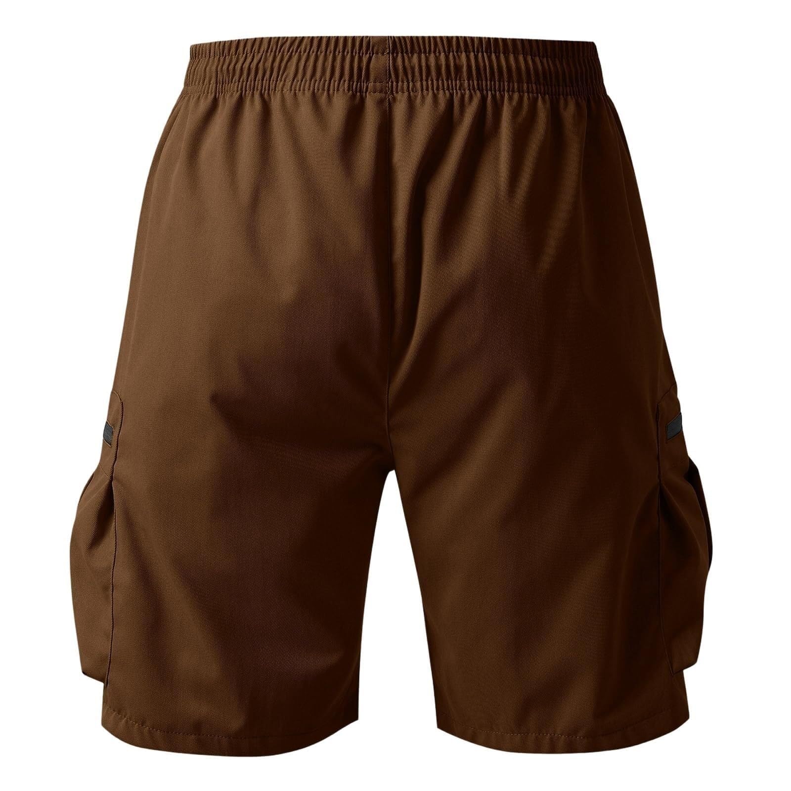 Short cargo pour homme - Pantalon court d'été - Pantalon de travail