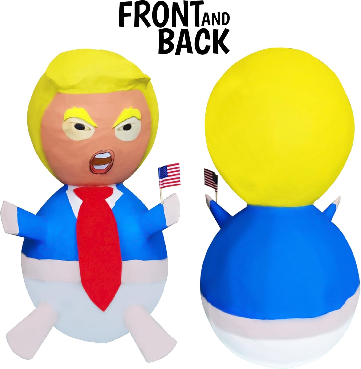 CTT Political Piñata - Baby Trump Round 3D Piñata