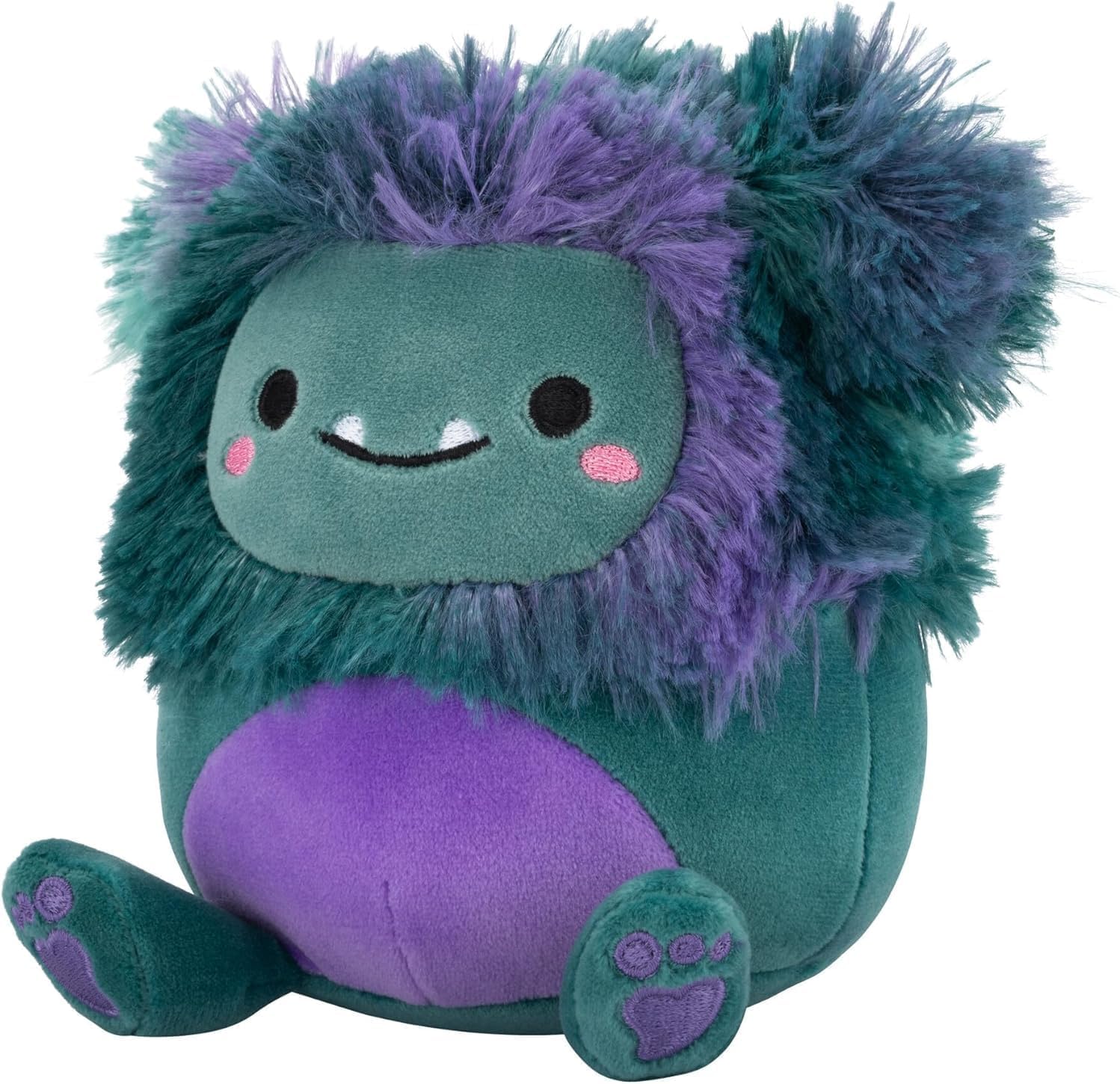 Squishmallows Original 10-Inch JT Dark Teal Bigfoot - Official Jazwares Fall Plush - Collectible Soft & Squishy Cider Stuffed Animal Toy - Add to Your Squad - Gift for Kids, Girls & Boys