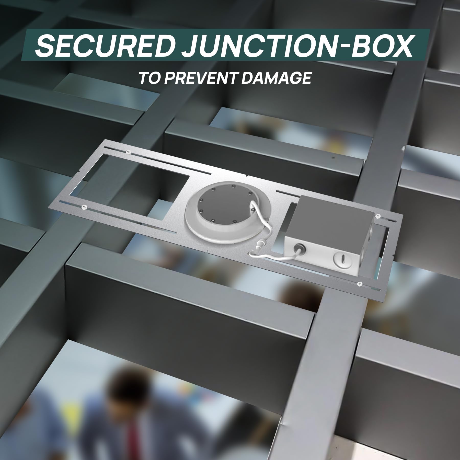 Recessed Light Housings - 48 Pack Sidasu Plates -5 Recessed Light Housings - 48 Pack Sidasu Plates -5