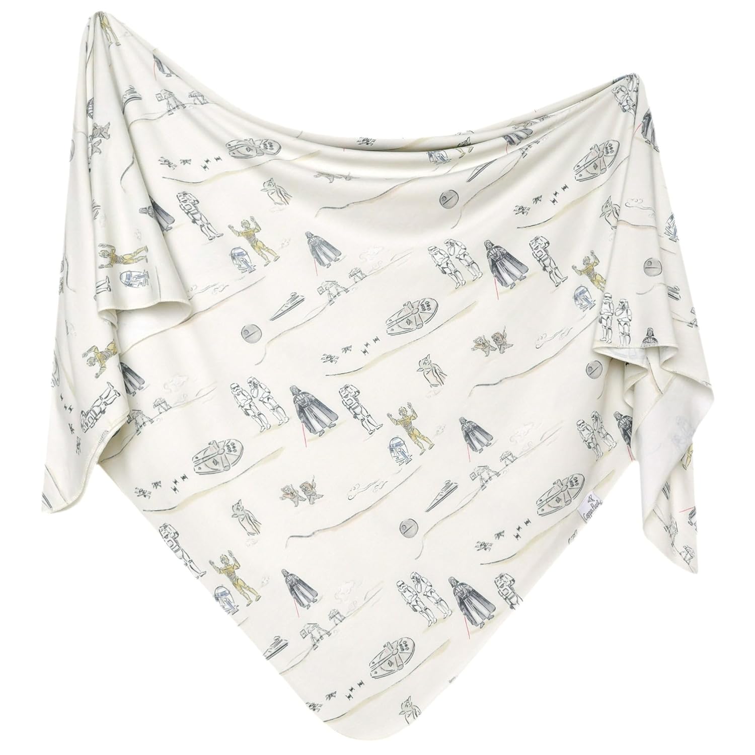 Copper Pearl Large Premium Knit Baby Swaddle Receiving Blanket Tatooine