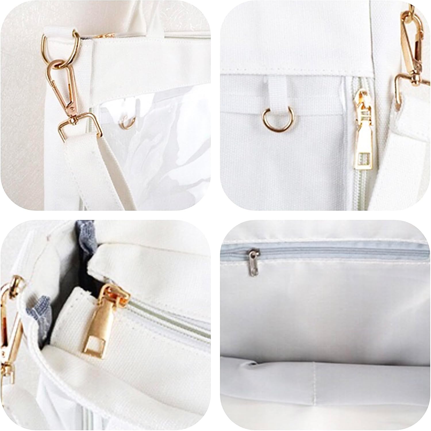 Cute Ita Bag Multi-Purpose Crossbody Bag Messenger Bag Shoulder Tote Bag Purse Kawaii Anime Pin Display Bag for Cosplay