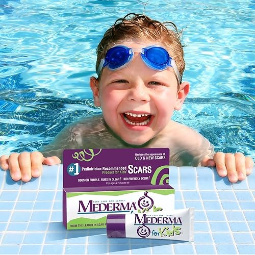 Miniatura 5 de Mederma Cuidado de la piel de los niños reduce la apariencia de cicatrices 1 producto recomendado por pediatras para cicatrices de niños se pone