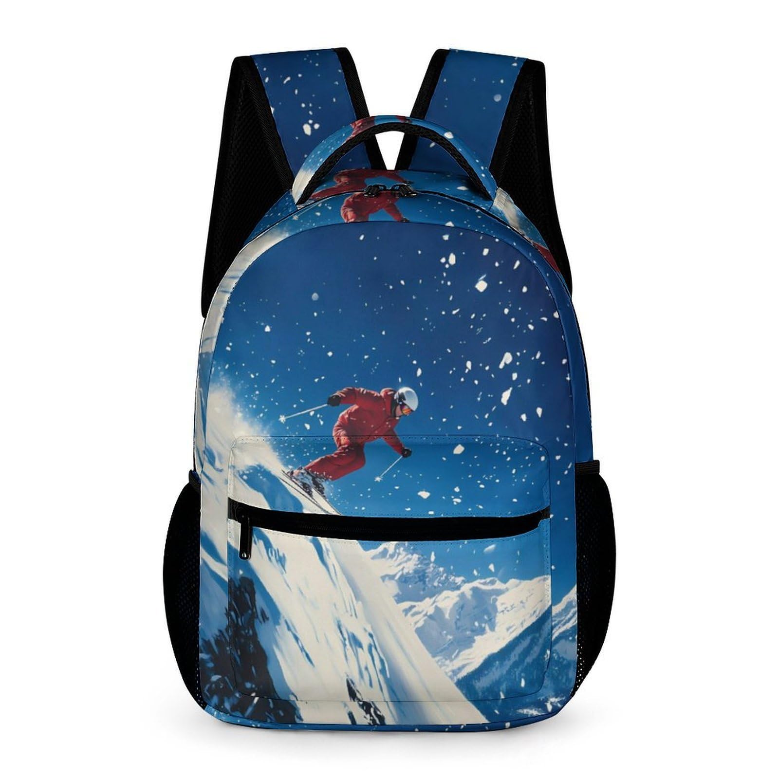 Kier Ski Snowy Sport Laptop Backpack Lightweight Computer Bag Travel Daypack for Work Business