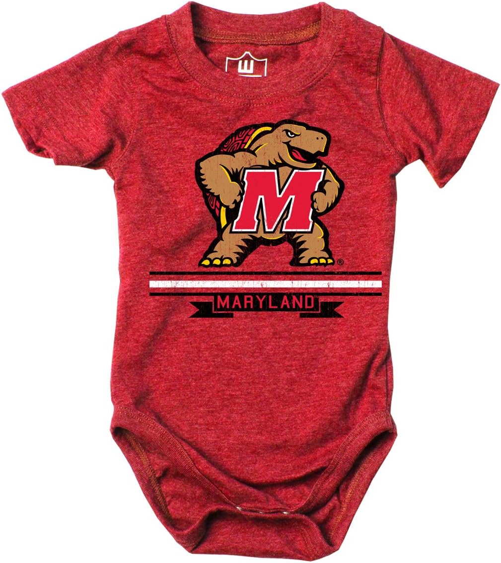 Cotton Willy unisex baby Infant Short Sleeve Creeper, Team Color, 18 Months US : Sports & Outdoors