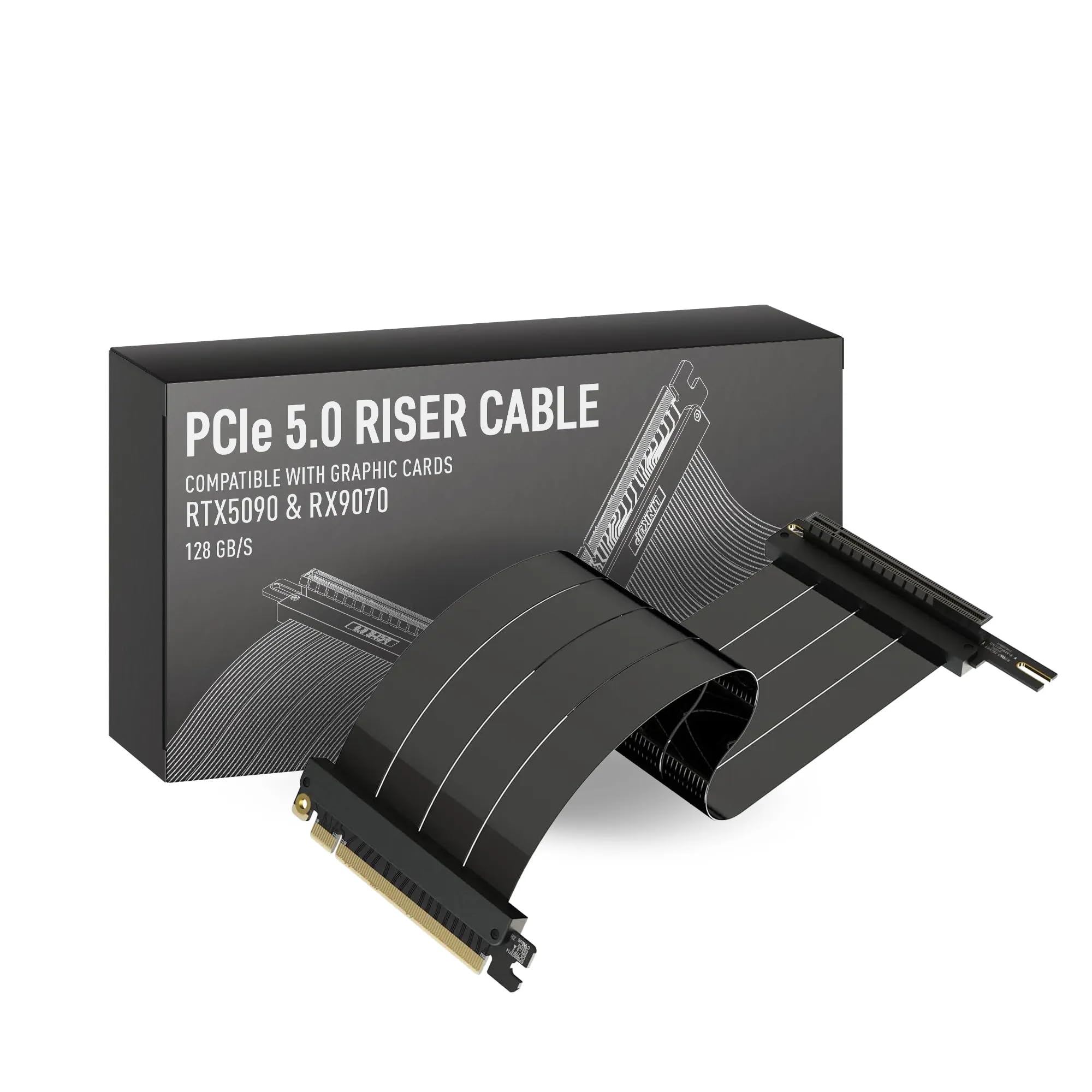 Amazon.co.jp: LINKUP - AVA5 PCIE 5.0 ライザーケーブル | RTX5090