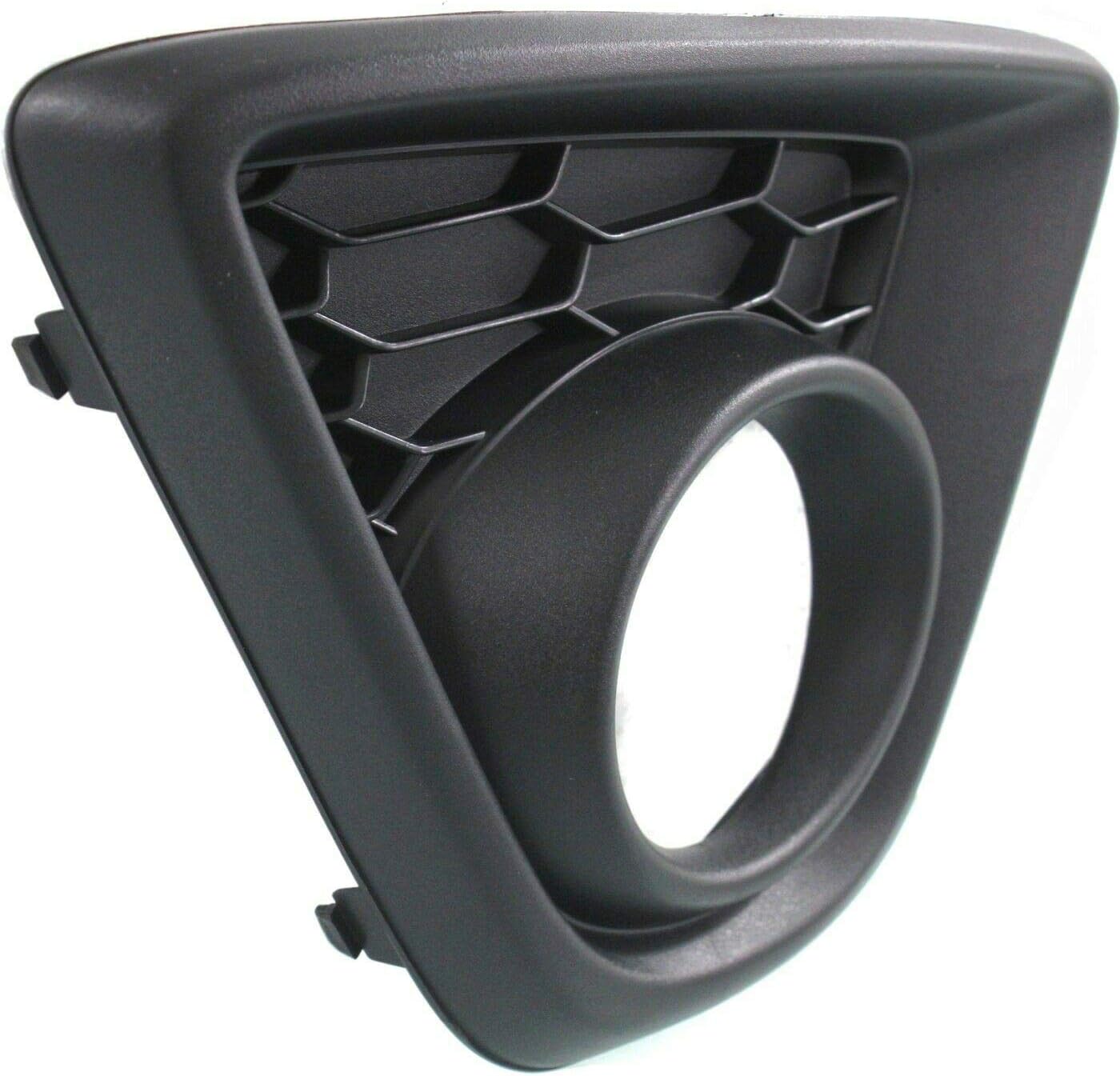 DAT AUTO PARTS Right Front Passenger Side Fog Light Bezel Cover Insert Replacement For 13-15 Mazda CX-5 Black Textured MA1039112 KD5350C11