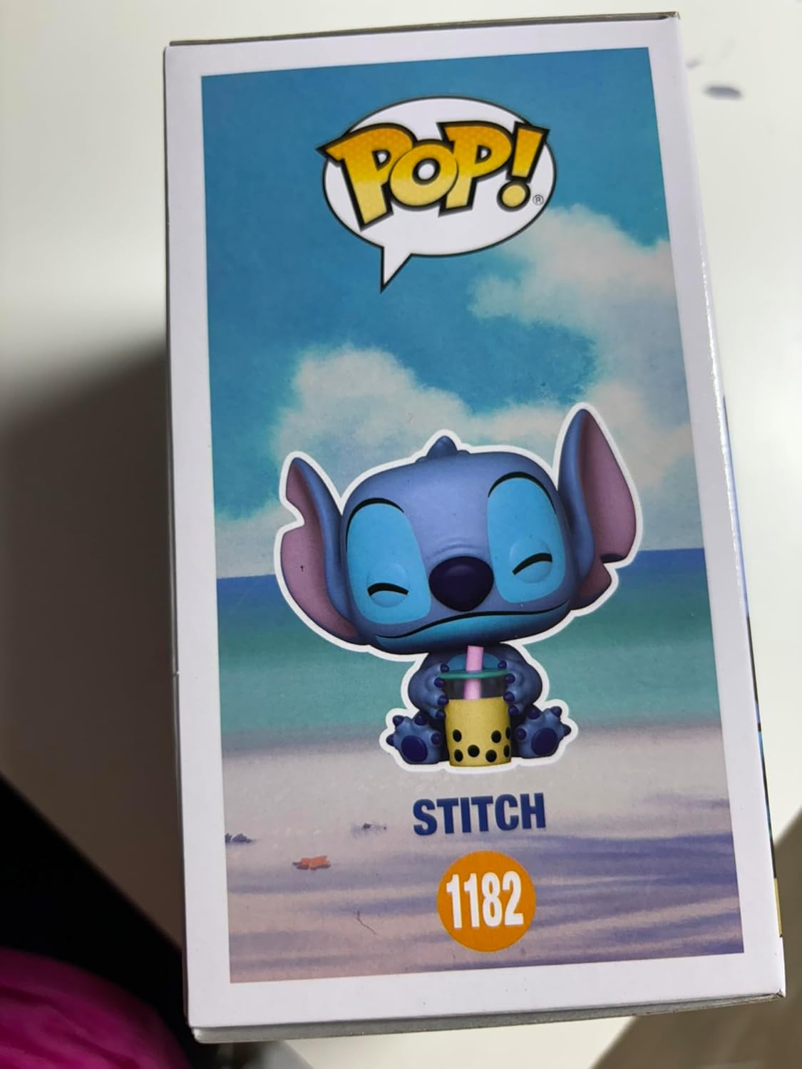 Funko Disney Lilo & Stitch Pop! Stitch (with Boba) Vinyl Figure Hot Topic Exclusive