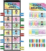 Vista 1 de ABCxGOOD Tabla de bolsillo para trabajos de clase, tabla de bolsillo para gestión de clase, tabla de bolsillo educativa, ayuda para profesores