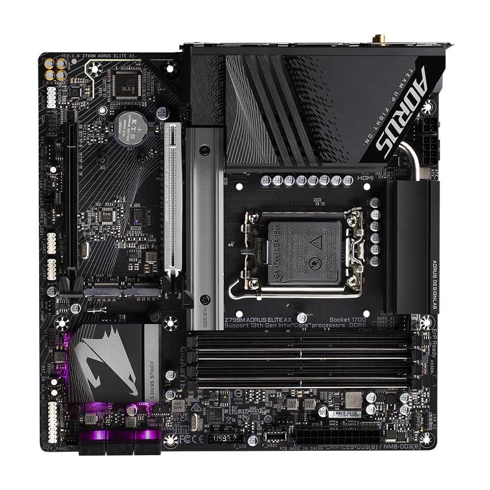 Amazon | GIGABYTE Z790M AORUS Elite AX (REV. 1.0) チップセット