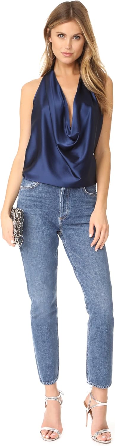 Ramy Brook Women's Harriet Silk Halter Top - Image 4