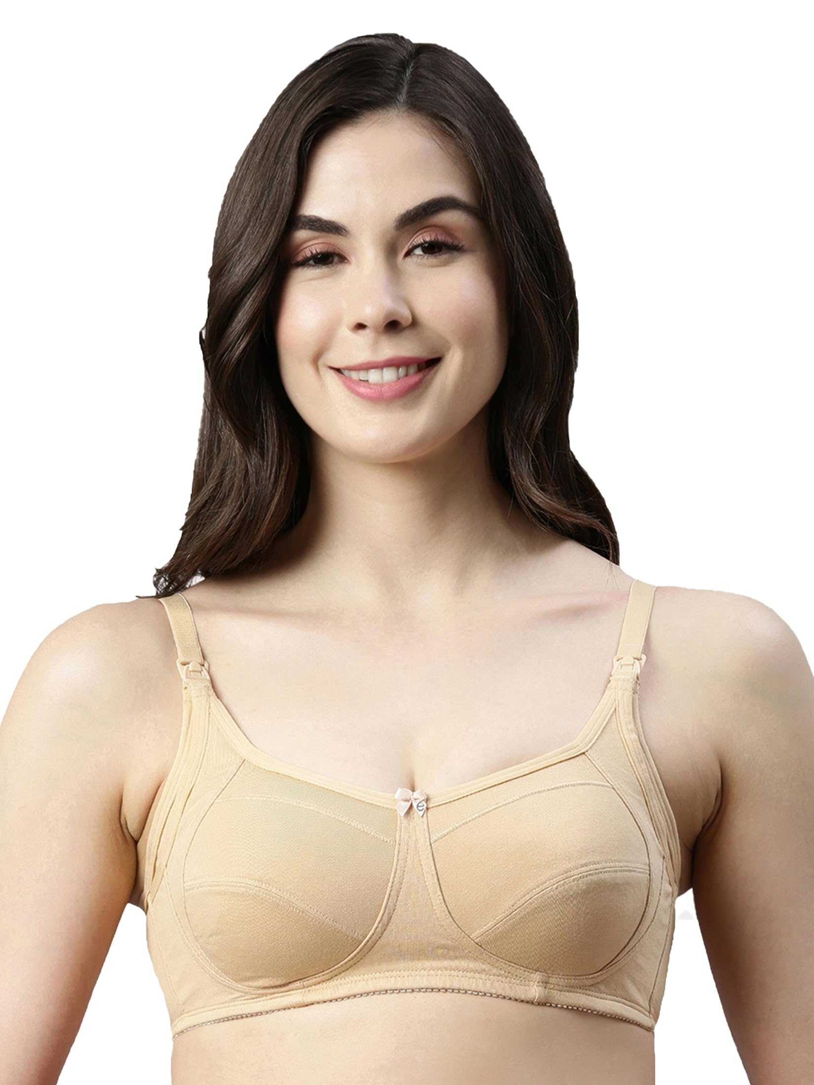 Enamor MT02 Sectioned Lift & Support Nursing Bra - Non-Padded, Wirefree & High Coverage-picture-30