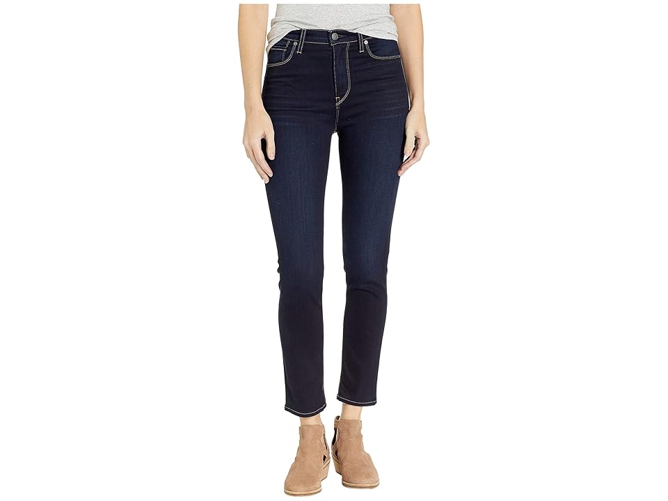 

Hudson Jeans Holly High-Rise Crop Skinny in Cosmo (Cosmo) Women's Jeans, Pink
