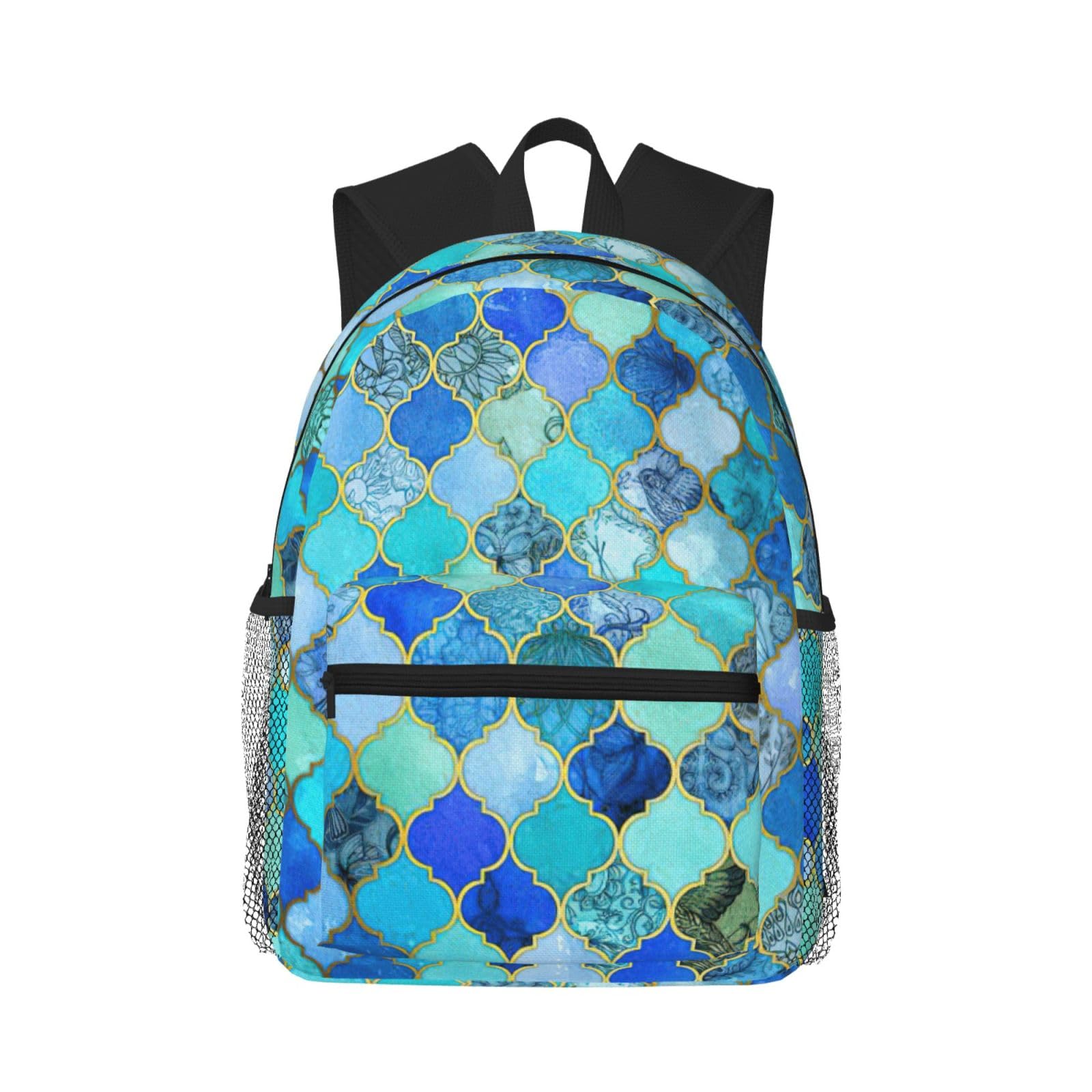 Sac à dos de voyage turquoise basique pour ne plus mouiller vos affaires - 8