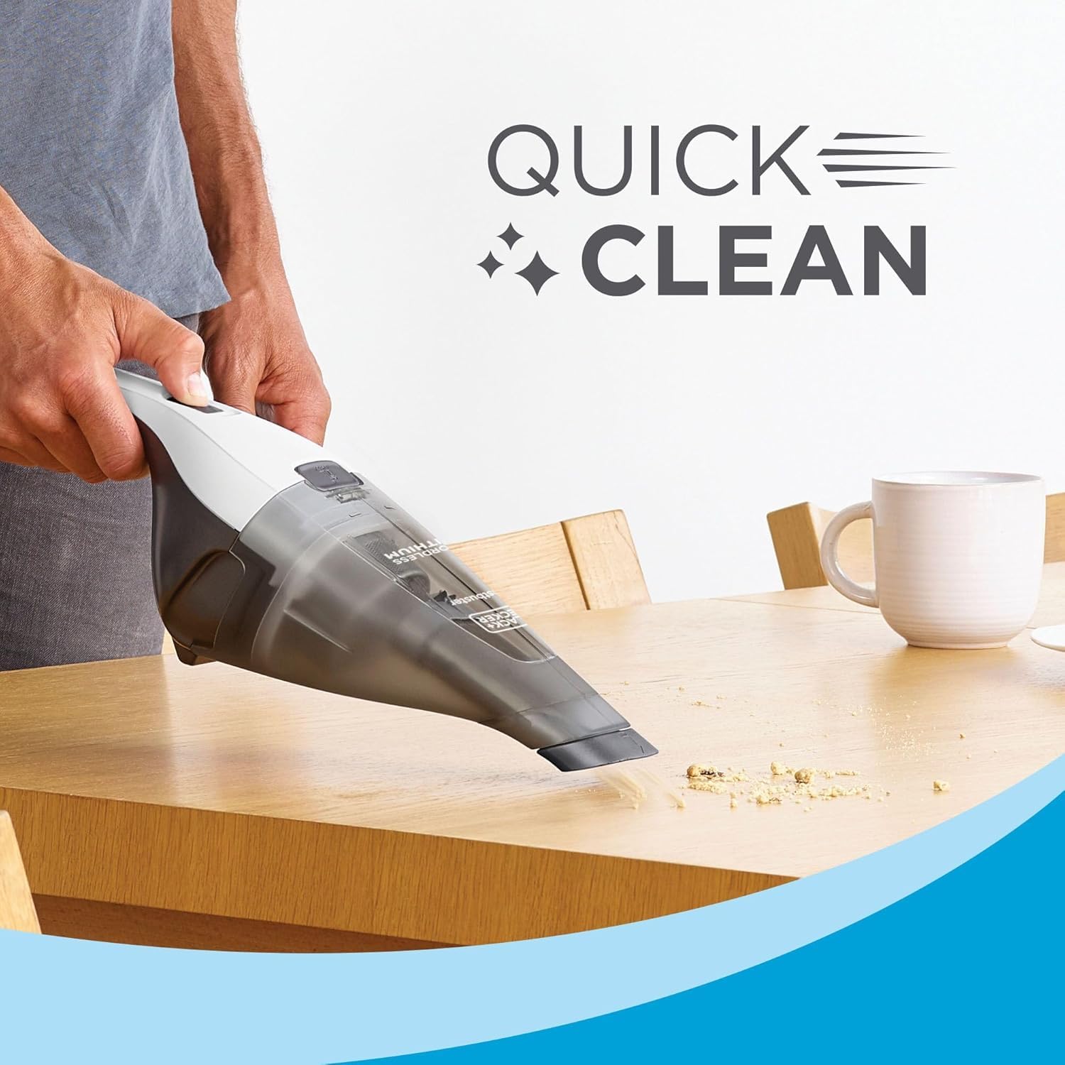 BLACK+DECKER Dustbuster Cordless Vacuum - Portable & Rechargeable -10