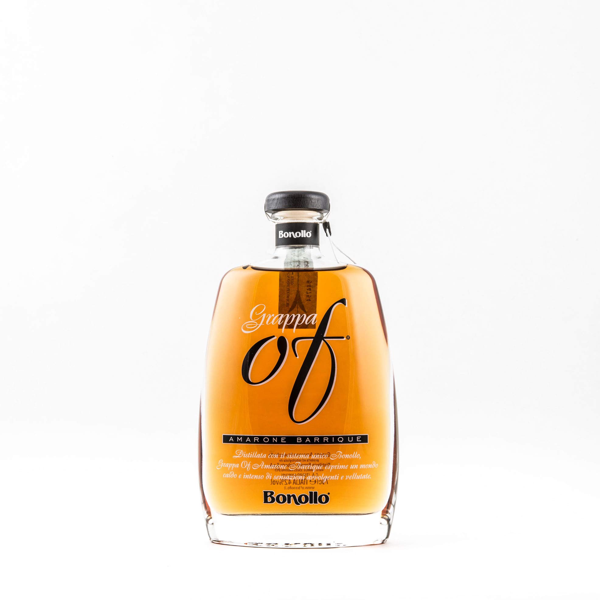 Bonollo Grappa OF AMARONE BARRIQUE Astucciata, 70 Centilitri