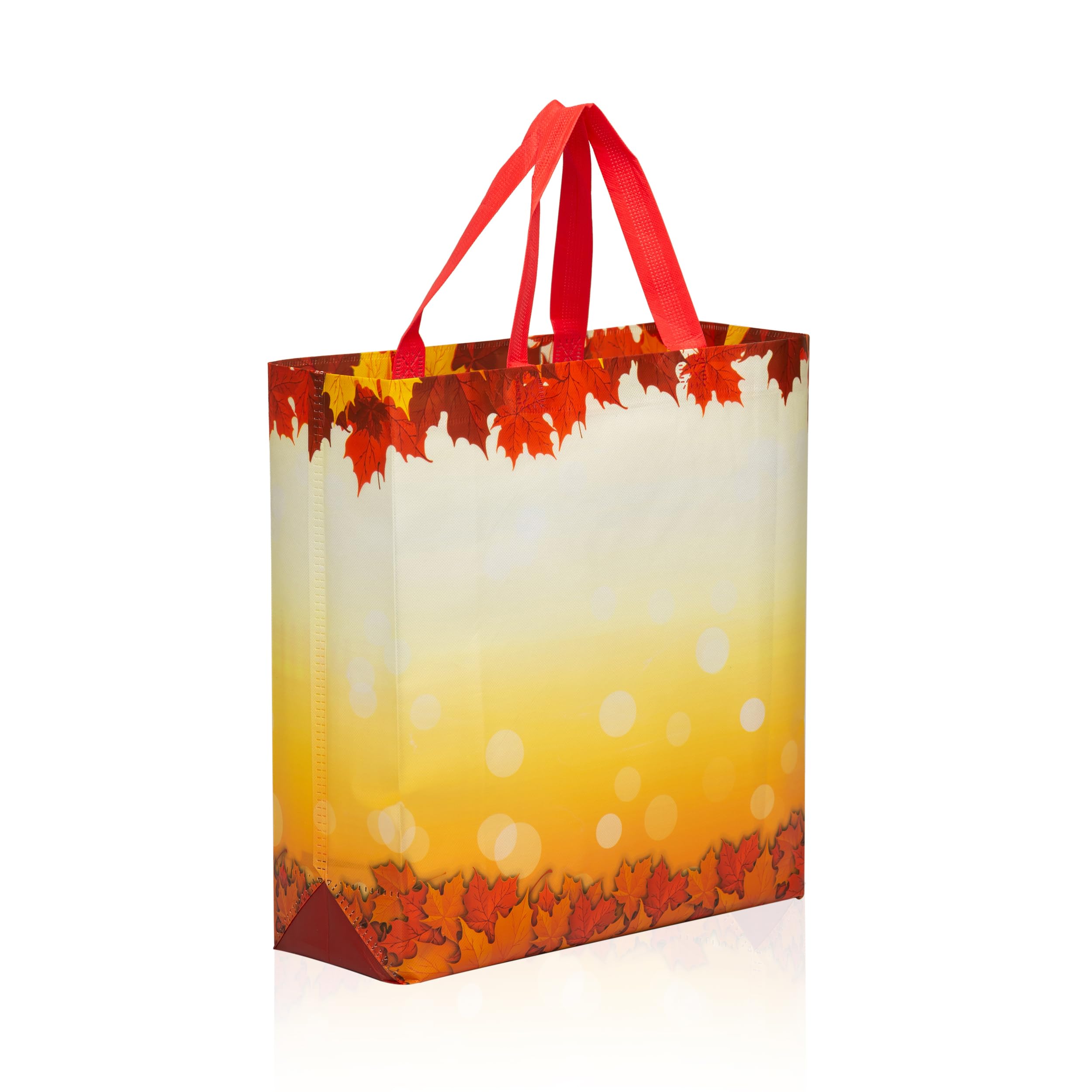 DRAPME Pack Of 20 Pcs Matt Finish Non-Woven Laminated Fabric Reusable Eco-Friendly Party Return Gift Bags (Autumn) (Vertical 13X14X5 Inch),Multi (B0CJNXV5HS) Amazon Price History, Amazon Price Tracker