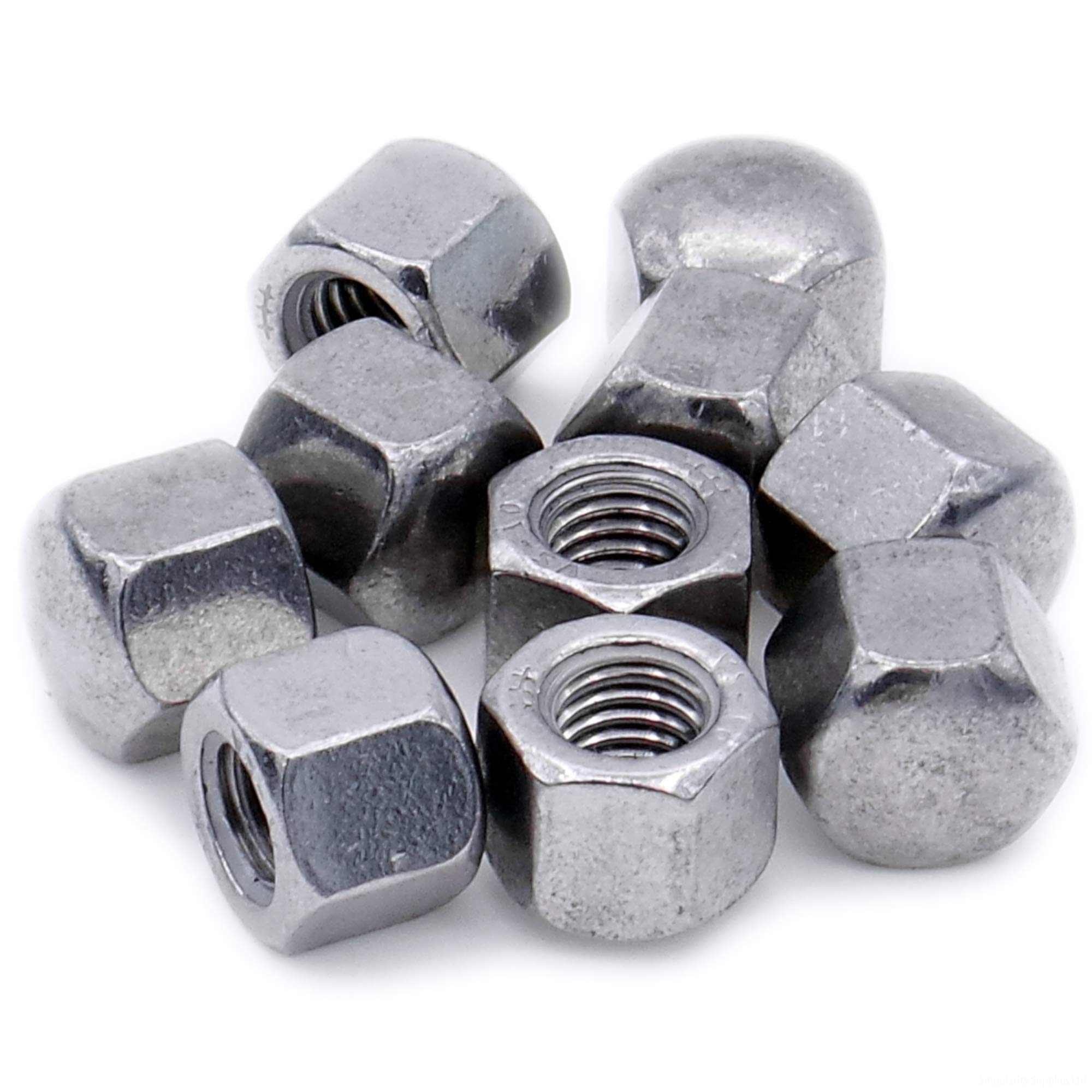 Singularity Supplies M8 (8Mm) Hex Cap Nut - Stainless Steel (A2) (Pack Of 10)