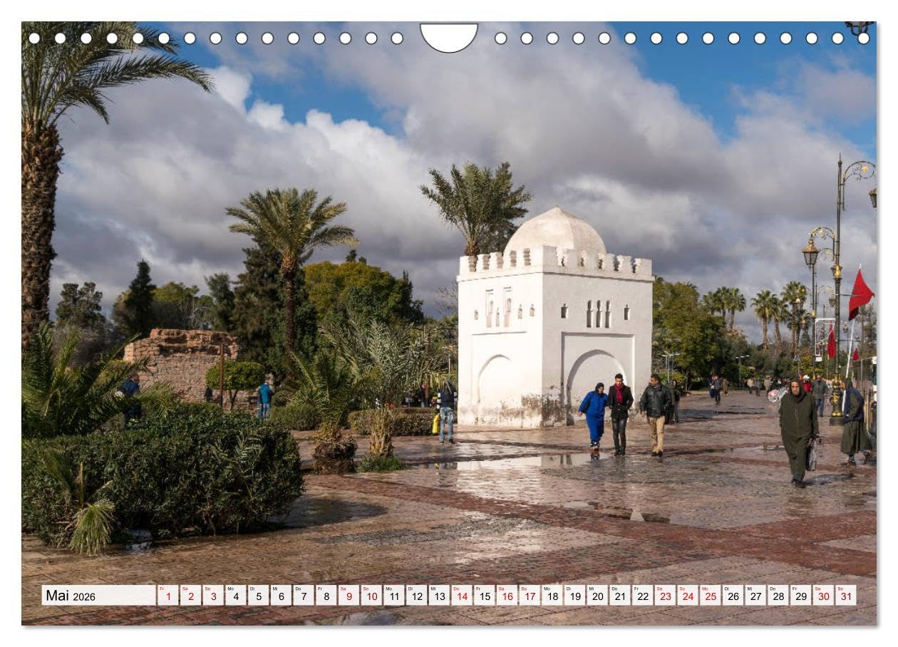 Marokko - Marrakesch (Wandkalender 2026 DIN A4 quer), CALVENDO Monatskalender: Eine der faszinierendsten Städte der Welt in einem Kalender vom Reisefotografen Peter Schickert. (CALVENDO Orte)