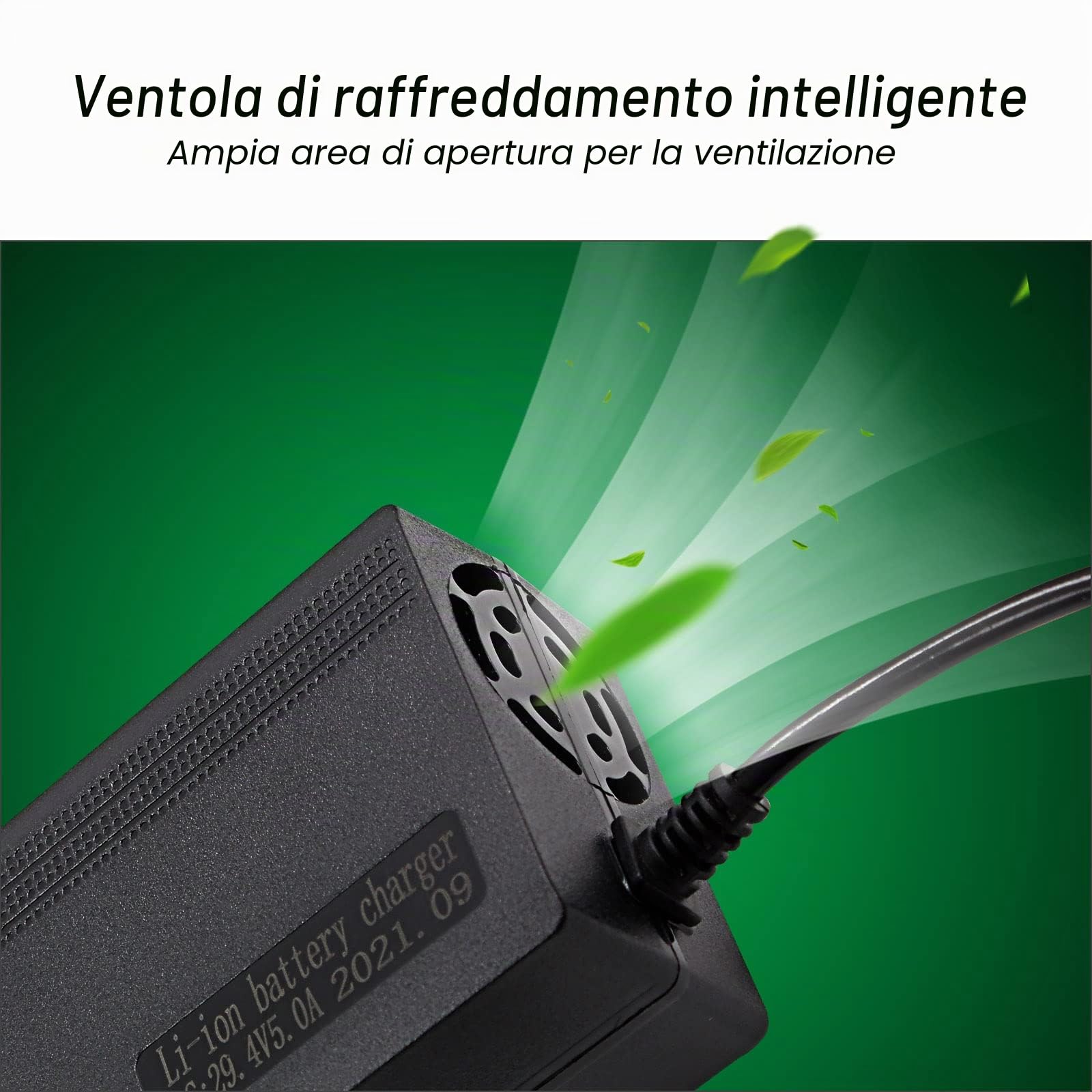 Caricabatterie 29.4V 5A Per Batterie Li-ion – Compatibile Con Tanti Modelli E Con Protezioni Smart! - 2