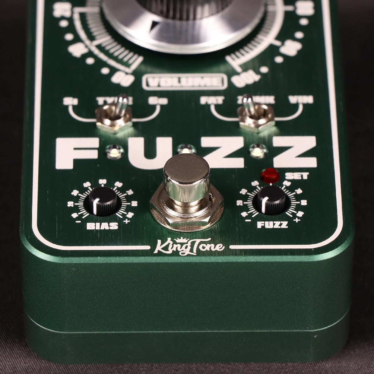 ギター King Tone miniFUZZ V2 (Green) KING TONE GUITAR mini FUZZ v2 GREEN キングトーンギター 【 名古屋