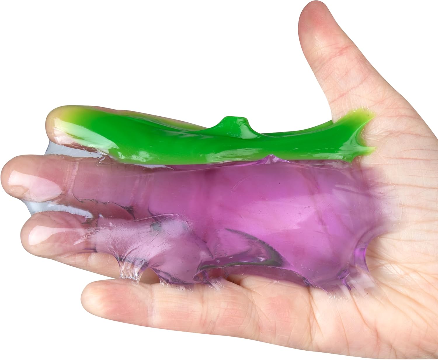 ORB Tabalicious TABA Squishy Plum Fun Fruit Toy - Cute, Sticky Fruit TABA Squishies with Transparent Realistic Color - Squishy Stress Ball Toys - Kawaii Sensory Fidget Toys for Kids and Adults