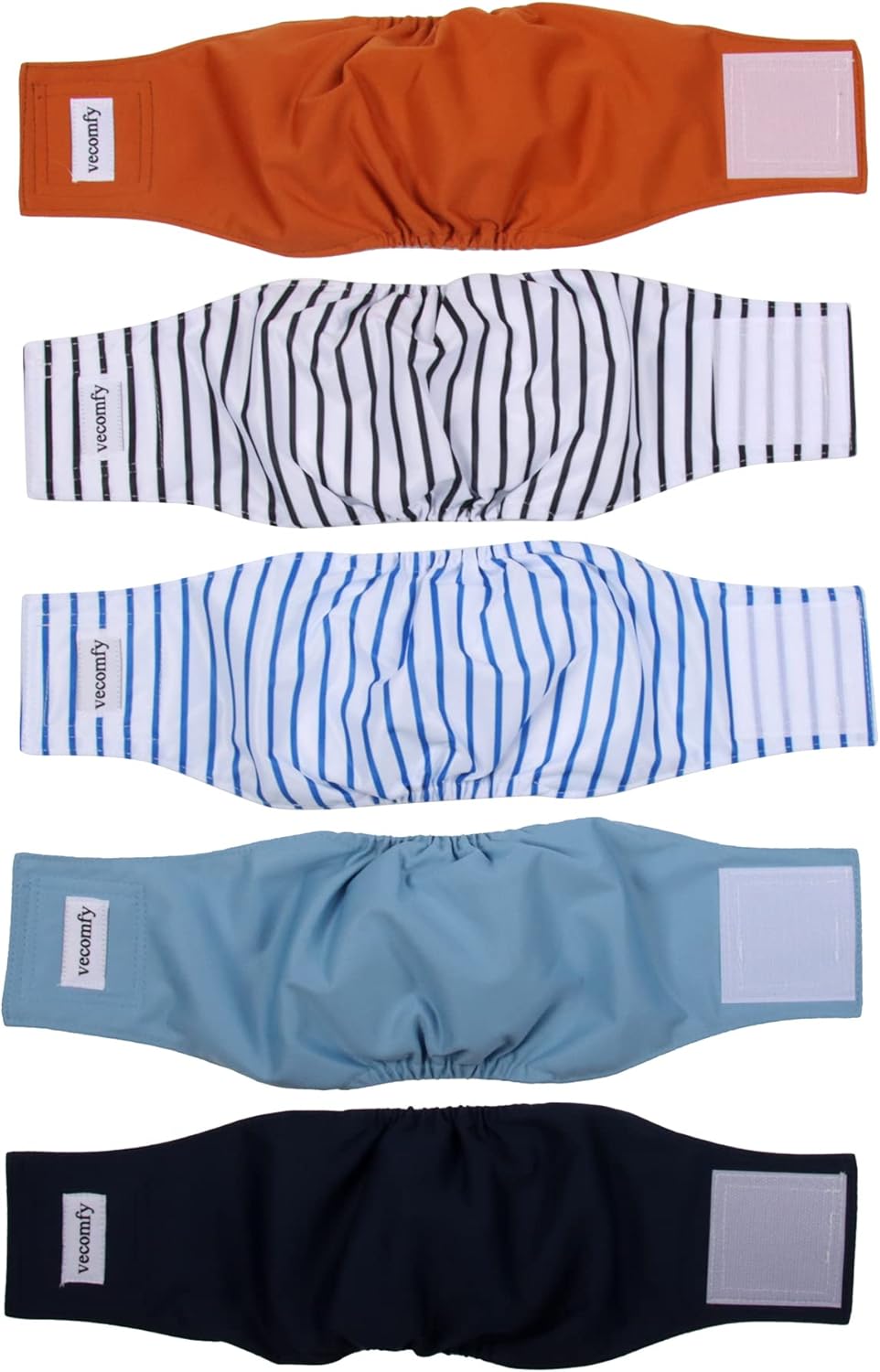 Belly Bands for Male Dogs(5 Pack),Premium Washable