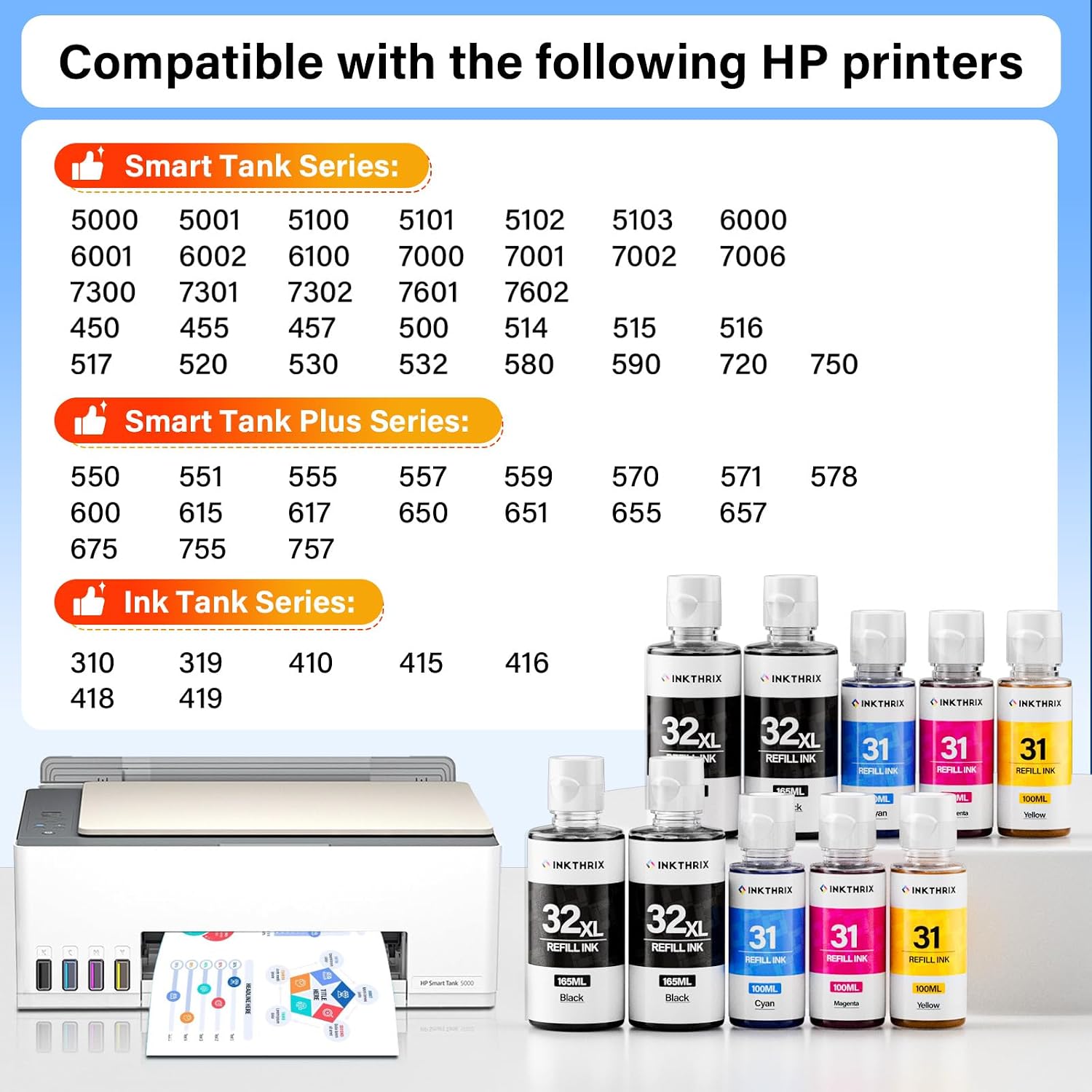 31 32xl Ink Bottle Set image 2