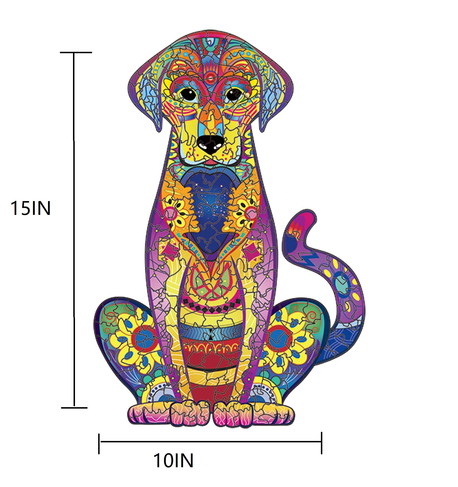 Amazon.co.jp: 15インチ 木製ジグソーパズル 大人用木製パズル