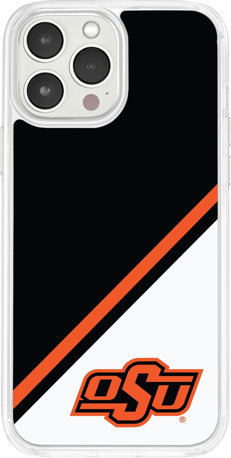 Affinity Bands Oklahoma State Cowboys HD Custom Name Phone Case Compatible with MagSafe Apple iPhone 12 Pro Max (Field)