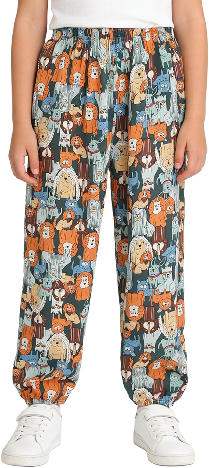 Sweatpants for Kids Beach Unisex Comfy Trousers Baggy Harem Pants Casual Daily Life Sports Playground Wear