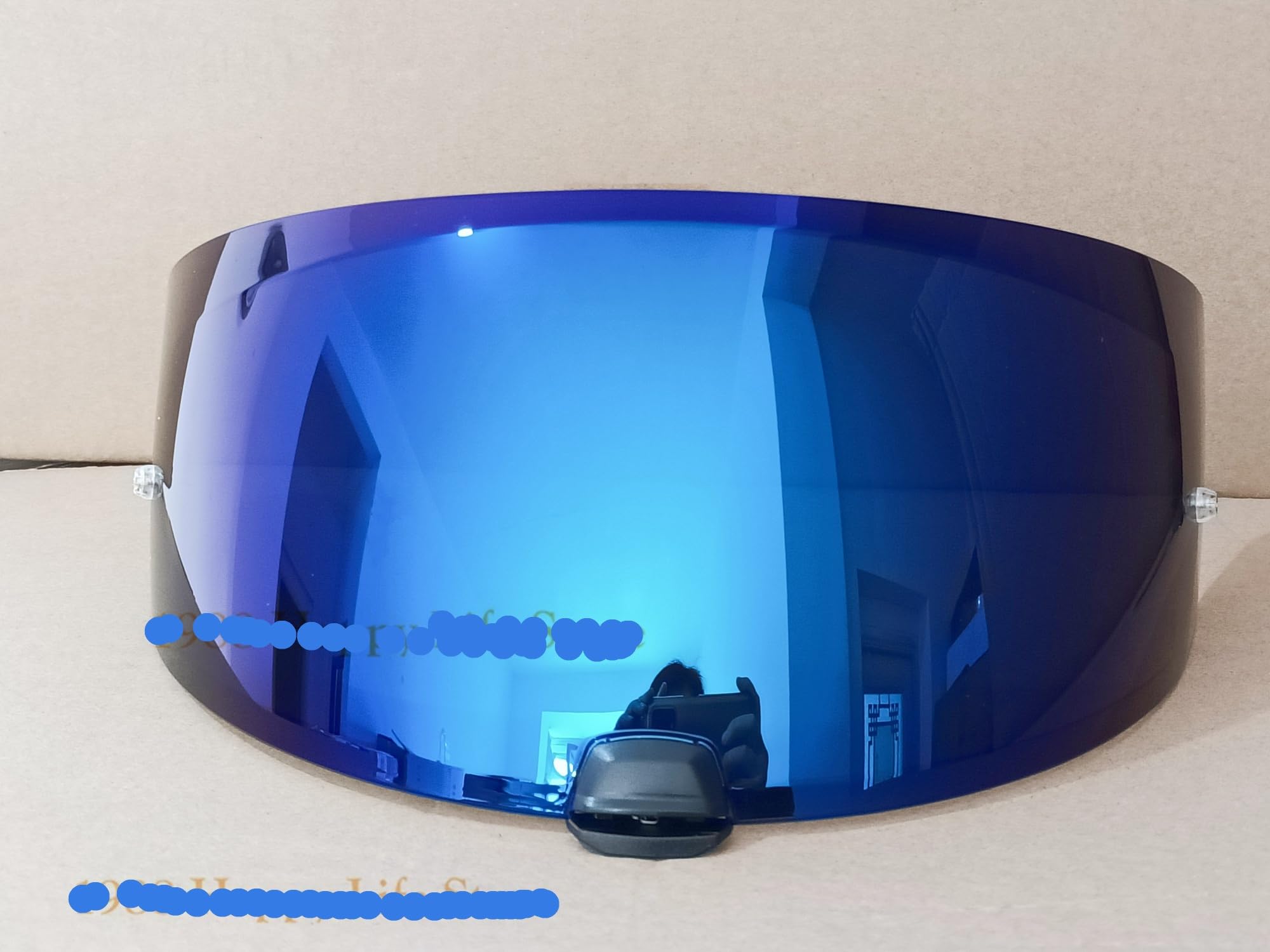 Visera para Casco de Moto Visera for casco de motocicleta, protector solar, lentes, gafas, visera for moto, capacetes, accesorios(Deep Red)