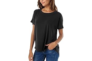 Casual Summer Short Sleeve High Low Women’s Tops