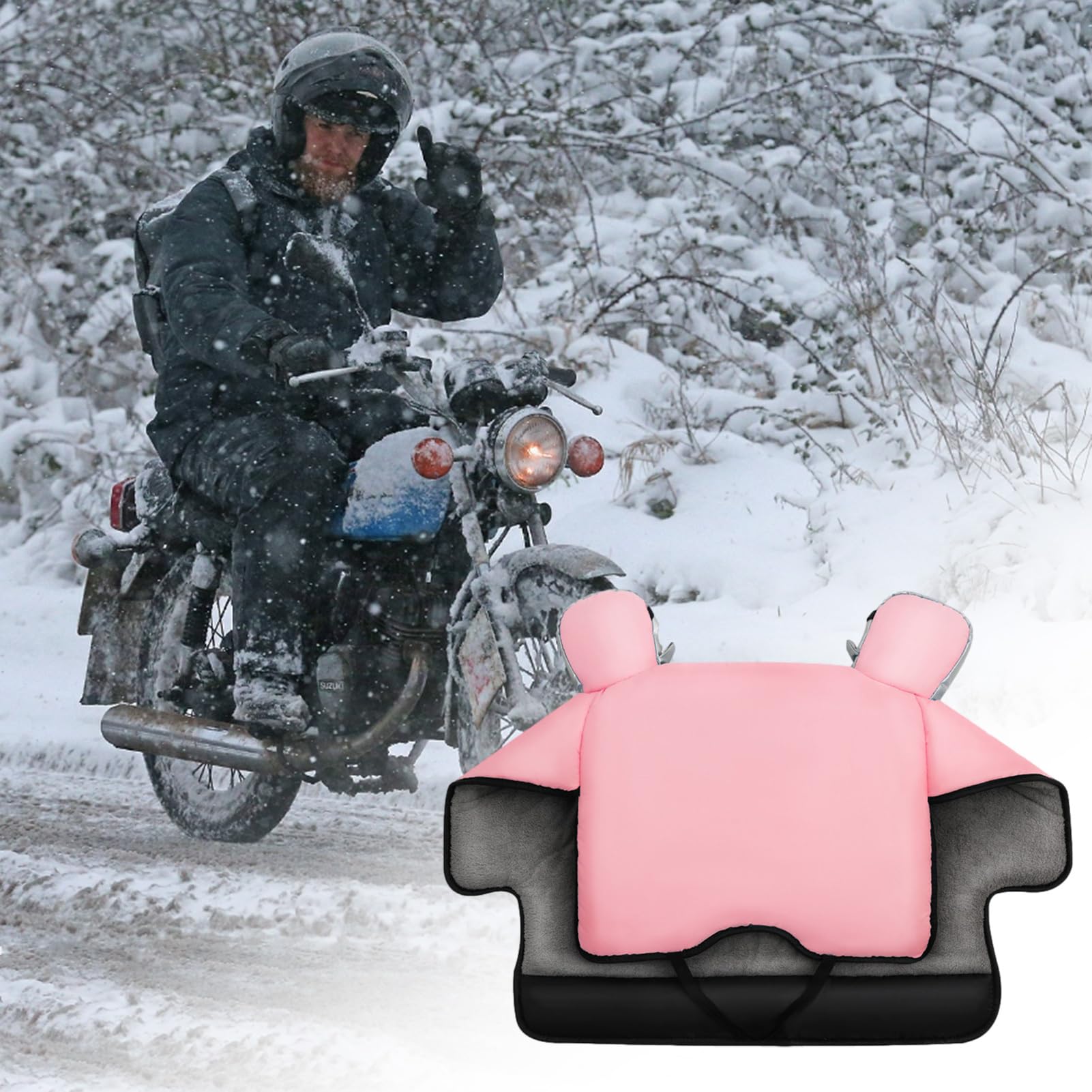 Couvre-Jambes de Moto - Couvre Jambes Coupe-Vent et imperméable pour Moto